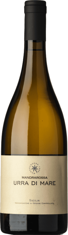 15,95 € Бесплатная доставка | Белое вино Mandrarossa Urra di Mare D.O.C. Sicilia Сицилия Италия Sauvignon White бутылка 75 cl