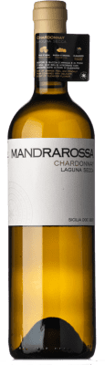 9,95 € Бесплатная доставка | Белое вино Mandrarossa Laguna Secca D.O.C. Sicilia Сицилия Италия Chardonnay бутылка 75 cl