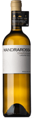 9,95 € 免费送货 | 白酒 Mandrarossa Laguna Secca D.O.C. Sicilia 西西里岛 意大利 Chardonnay 瓶子 75 cl