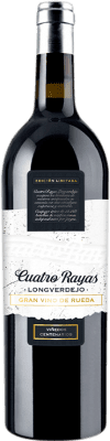 19,95 € Envoi gratuit | Vin blanc Cuatro Rayas Longverdejo Gran Vino D.O. Rueda Castille et Leon Espagne Verdejo Bouteille 75 cl