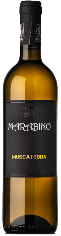 17,95 € Spedizione Gratuita | Vino bianco Marabino Noto Muscatedda I.G.T. Terre Siciliane Sicilia Italia Moscato Bianco Bottiglia 75 cl
