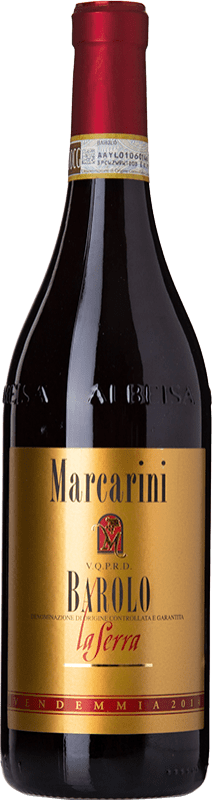 59,95 € Бесплатная доставка | Красное вино Marcarini La Serra D.O.C.G. Barolo Пьемонте Италия Nebbiolo бутылка 75 cl