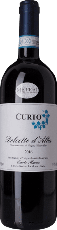 19,95 € Envío gratis | Vino Tinto Marco Curto D.O.C.G. Dolcetto d'Alba Piemonte Italia Dolcetto 75 cl