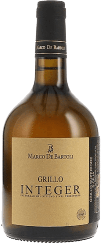 53,95 € Envio grátis | Vinho Branco Marco de Bartoli Integer I.G.T. Terre Siciliane Sicília Itália Grillo 75 cl