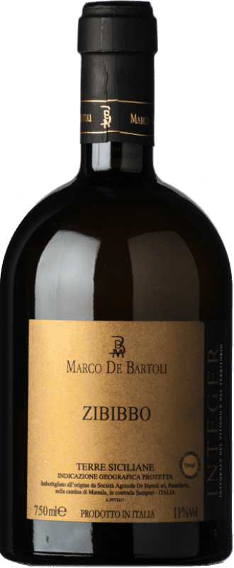 47,95 € Envoi gratuit | Vin blanc Marco de Bartoli Zibibbo Secco Integer I.G.T. Terre Siciliane Sicile Italie Muscat d'Alexandrie Bouteille 75 cl