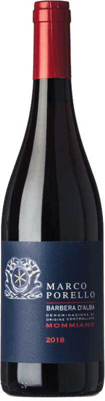 12,95 € Envoi gratuit | Vin rouge Marco Porello Mommiano D.O.C. Barbera d'Alba Piémont Italie Barbera Bouteille 75 cl