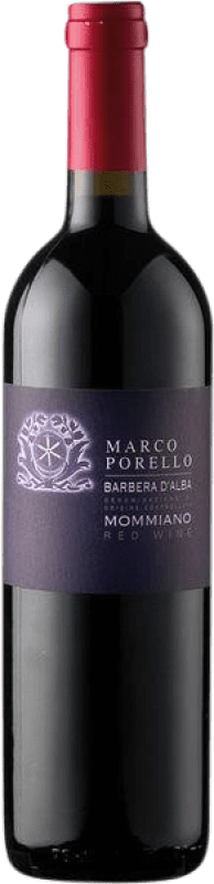 9,95 € Free Shipping | Red Wine Marco Porello Mommiano D.O.C. Barbera d'Alba Piemonte Italy Barbera 75 cl