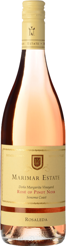 23,95 € 免费送货 | 桃红葡萄酒 Marimar Estate Rosaleda Rosé — 桃红葡萄酒 I.G. Sonoma Coast 索诺玛海岸 美国 Pinot Noir — 黑皮诺 75 cl