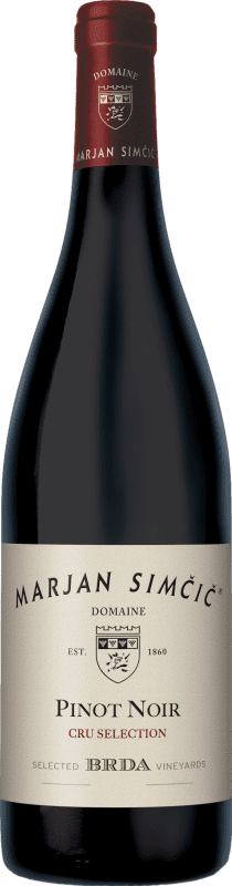 41,95 € 免费送货 | 红葡萄酒 Simčič Marjan Cru, 甄选 I.G. Primorska Goriška Brda 斯洛文尼亚 Pinot Noir — 黑皮诺 75 cl