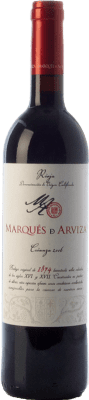 8,95 € 送料無料 | 赤ワイン Marqués de Arviza 高齢者 D.O.Ca. Rioja ラ・リオハ スペイン Tempranillo, Grenache, Graciano ボトル 75 cl