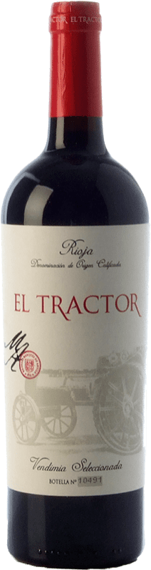 27,95 € Free Shipping | Red wine Marqués de Arviza El Tractor Vendimia Seleccionada Aged D.O.Ca. Rioja The Rioja Spain Tempranillo, Graciano Bottle 75 cl