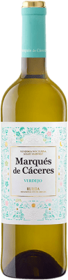 7,95 € 免费送货 | 白酒 Marqués de Cáceres D.O. Rueda 卡斯蒂利亚莱昂 西班牙 Verdejo 瓶子 75 cl