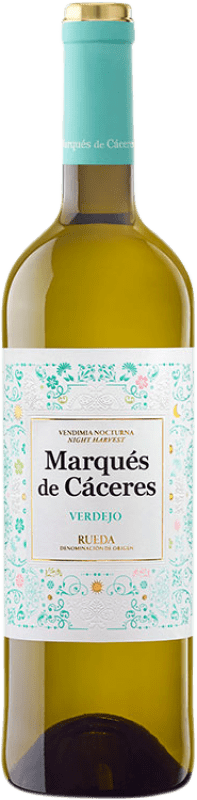 8,95 € Бесплатная доставка | Белое вино Marqués de Cáceres D.O. Rueda Кастилия-Леон Испания Verdejo — Вердехо Бутылка 75 cl