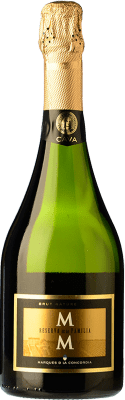 6,95 € Бесплатная доставка | Белое игристое Marqués de Monistrol MM Reserva de la Familia Природа Брута Резерв D.O. Cava Испания Macabeo, Xarel·lo, Chardonnay, Parellada бутылка 75 cl