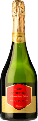 5,95 € Бесплатная доставка | Белое игристое Marqués de Monistrol MM Winemaker Природа Брута D.O. Cava Испания Macabeo, Xarel·lo, Chardonnay, Parellada бутылка 75 cl