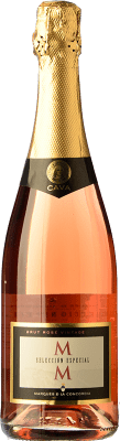 6,95 € Envio grátis | Espumante rosé Marqués de Monistrol MM Selección Especial Rosé Brut D.O. Cava Espanha Monastrell, Pinot Preto Garrafa 75 cl