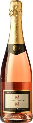 6,95 € 免费送货 | 玫瑰气泡酒 Marqués de Monistrol MM Selección Especial Rosé 香槟 D.O. Cava 西班牙 Monastrell, Pinot Black 瓶子 75 cl