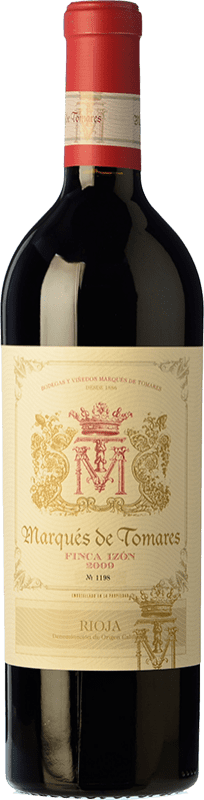 41,95 € Envío gratis | Vino tinto Marqués de Tomares Finca Izón Reserva D.O.Ca. Rioja La Rioja España Tempranillo, Garnacha, Viura Botella 75 cl