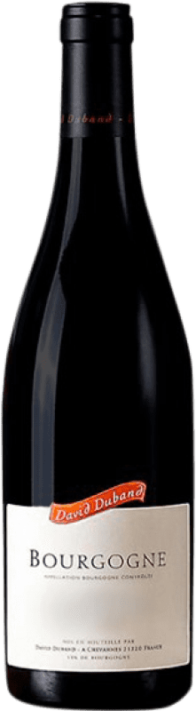 44,95 € Free Shipping | Red wine David Duband Rouge A.O.C. Bourgogne Burgundy France Pinot Black Bottle 75 cl