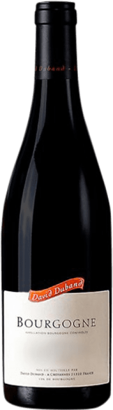 46,95 € Envio grátis | Vinho tinto David Duband Rouge A.O.C. Bourgogne Borgonha França Pinot Preto Garrafa 75 cl