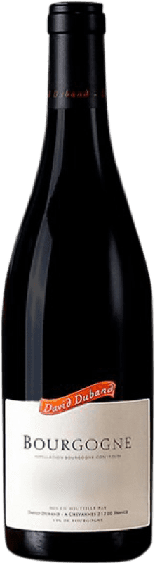 26,95 € Envío gratis | Vino Tinto David Duband A.O.C. Bourgogne Borgoña Francia Pinot Negro Eco — Ecológico 75 cl