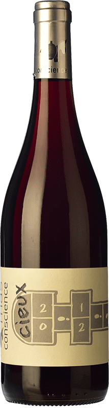 19,95 € Envio grátis | Vinho tinto Conscience Cieux Carvalho I.G.P. Vin de Pays Saint Guilhem le Désert Languedoc França Cinsault Garrafa 75 cl