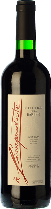 10,95 € Kostenloser Versand | Rotwein Mas de la Barben L'Improviste Eiche A.O.C. Languedoc Languedoc Frankreich Syrah, Grenache Flasche 75 cl