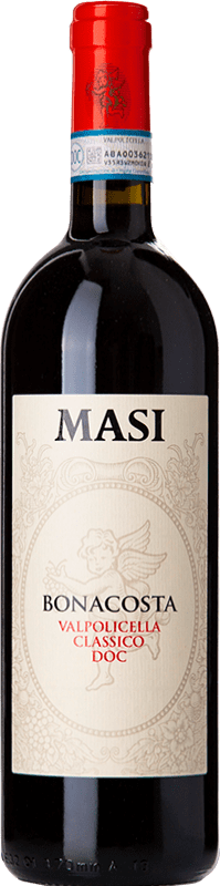 13,95 € Envío gratis | Vino tinto Masi Classico Bonacosta D.O.C. Valpolicella Veneto Italia Corvina, Rondinella, Molinara Botella 75 cl