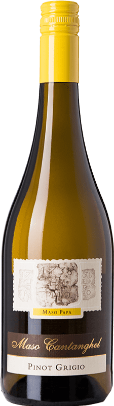 13,95 € Бесплатная доставка | Белое вино Cantanghel Maso Papa I.G.T. Vigneti delle Dolomiti Трентино-Альто-Адидже Италия Pinot Grey бутылка 75 cl