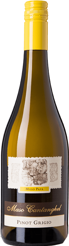 14,95 € Kostenloser Versand | Weißwein Cantanghel Maso Papa I.G.T. Vigneti delle Dolomiti Trentino-Südtirol Italien Grauburgunder Flasche 75 cl