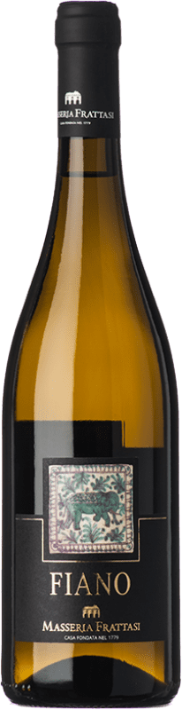 17,95 € Бесплатная доставка | Белое вино Frattasi I.G.T. Beneventano Кампанья Италия Fiano Органический бутылка 75 cl