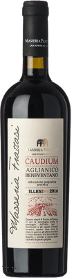 19,95 € Envio grátis | Vinho tinto Frattasi Caudium I.G.T. Beneventano Campania Itália Aglianico Garrafa 75 cl