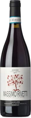 21,95 € 送料無料 | 赤ワイン Massimo Rivetti Avene D.O.C. Langhe ピエモンテ イタリア Nebbiolo ボトル 75 cl