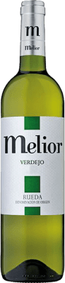 8,95 € Envío gratis | Vino blanco Matarromera Melior de Blanco D.O. Rueda Castilla y León España Verdejo Botella 75 cl
