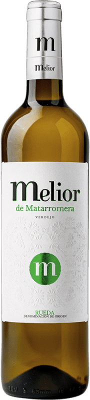 7,95 € Envio grátis | Vinho Branco Matarromera Melior D.O. Rueda Castela e Leão Espanha Verdejo 75 cl