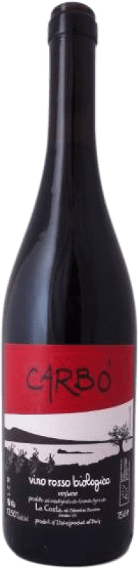 34,95 € Free Shipping | Red wine Le Coste Carbò I.G. Vino da Tavola Lazio Italy Sangiovese Bottle 75 cl