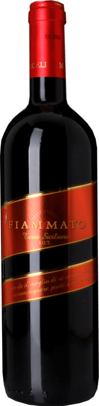 11,95 € Spedizione Gratuita | Vino rosso Miceli Fiammato I.G.T. Terre Siciliane Sicilia Italia Nero d'Avola Bottiglia 75 cl