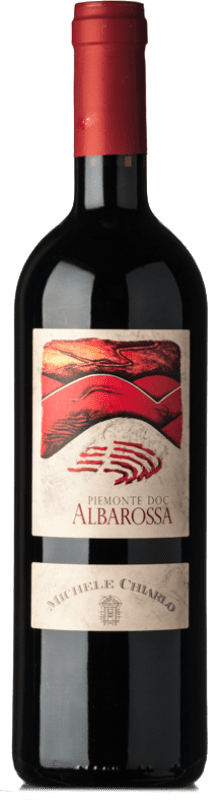 16,95 € 免费送货 | 红酒 Michele Chiarlo D.O.C. Piedmont 皮埃蒙特 意大利 Albarossa 瓶子 75 cl