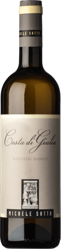 19,95 € Envoi gratuit | Vin Blanc Michele Satta Costa di Giulia D.O.C. Bolgheri Toscane Italie Sauvignon, Vermentino Bouteille 75 cl