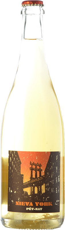 21,95 € Envío gratis | Espumoso blanco Microbio Nieva York Seco España Verdejo Botella 75 cl