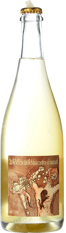 22,95 € Kostenloser Versand | Weißer Sekt Microbio La Resistencia Activa Brut Nature Kastilien und León Spanien Verdejo Flasche 75 cl