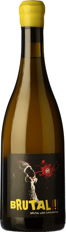 27,95 € Envio grátis | Vinho Branco Microbio Brutal Brut — Bruto Crianza Espanha Verdejo Garrafa 75 cl