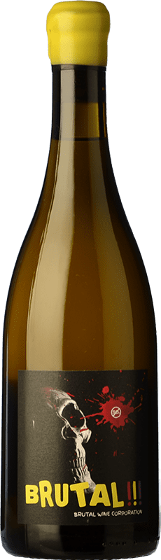 23,95 € Spedizione Gratuita | Vino bianco Microbio Brutal Brut Crianza Spagna Verdejo Bottiglia 75 cl
