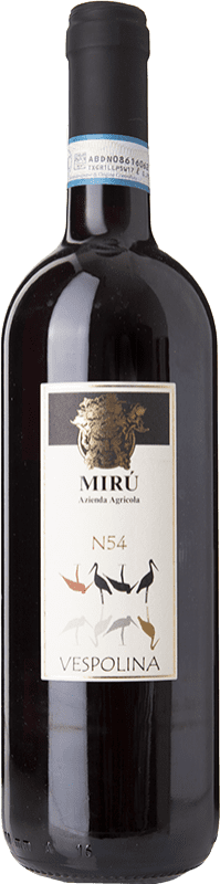 12,95 € Free Shipping | Red Wine Mirù D.O.C. Colline Novaresi  Piemonte Italy Vespolina 75 cl