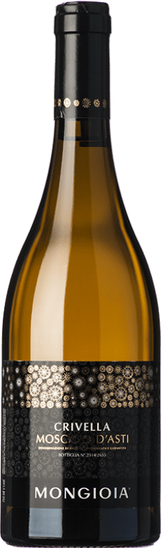 42,95 € Kostenloser Versand | Süßer Wein Mongioia Crivella D.O.C.G. Moscato d'Asti Piemont Italien Muscat Bianco Flasche 75 cl