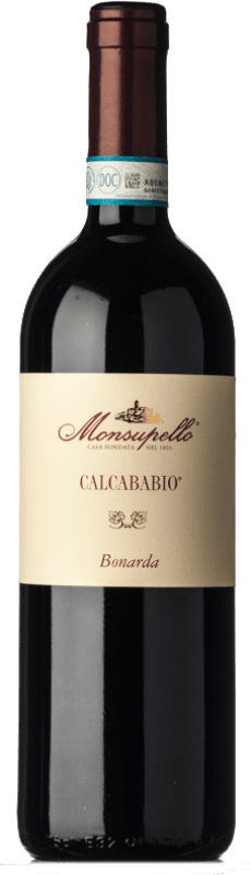 13,95 € 免费送货 | 红酒 Monsupello Bonarda Ferma Calcababio D.O.C. Oltrepò Pavese 伦巴第 意大利 Croatina 瓶子 75 cl