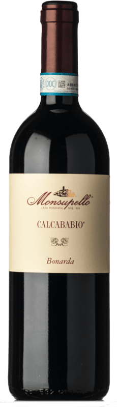 16,95 € Envoi gratuit | Vin rouge Monsupello Bonarda Ferma Calcababio D.O.C. Oltrepò Pavese Lombardia Italie Croatina Bouteille 75 cl