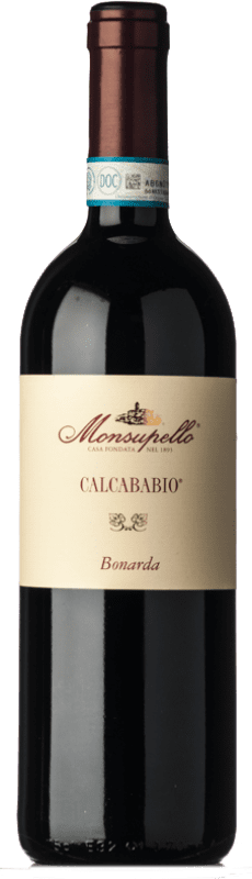 13,95 € Kostenloser Versand | Rotwein Monsupello Ferma Calcababio D.O.C. Oltrepò Pavese Lombardei Italien Bonarda Flasche 75 cl