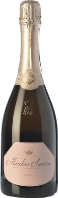 38,95 € 送料無料 | ロゼスパークリングワイン Montenisa Marchese Antinori Rosé Brut D.O.C.G. Franciacorta ロンバルディア イタリア Pinot Black ボトル 75 cl
