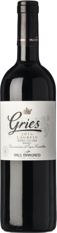 34,95 € Envoi gratuit | Vin rouge Nals Margreid Gries Réserve D.O.C. Alto Adige Trentin-Haut-Adige Italie Lagrein Bouteille 75 cl